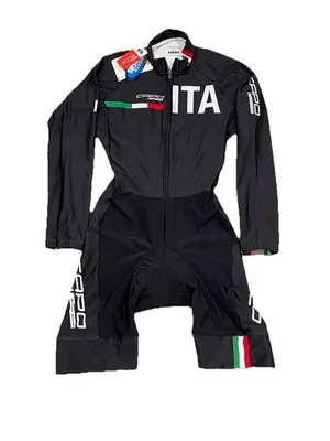 Capo Italia Thermal Cycling Skinsuit Long Sleeve Speed Fleece Lined NWT Size 3XL - Image 1 of 4