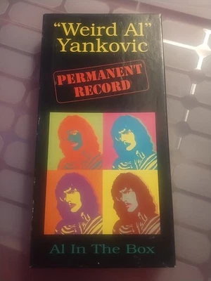 weird al yankovic Permanent Record All In The Box 4 Cassettes Collection Foto 1 de 4