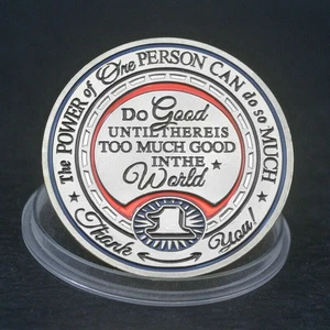 10PCS Silver Coin Thank You For Making A Difference Challenge - Picture 1 of 8