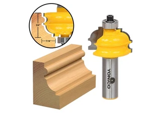 3/4" Architectural Molding Router Bit - 1/2" Shank - Yonico 16137 - Picture 1 of 2