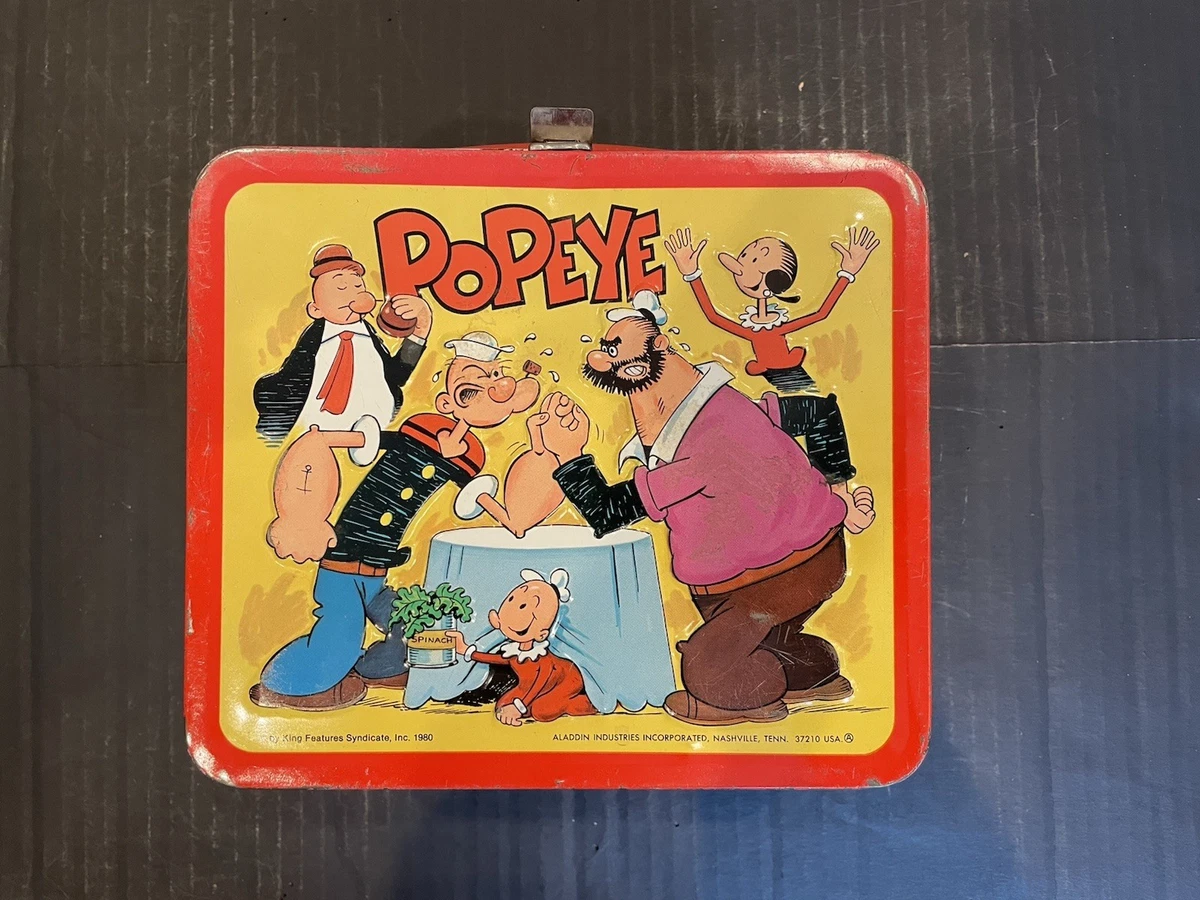 Popeye Lunch Box In Collectible Metal Lunchboxes (1980-1999) for