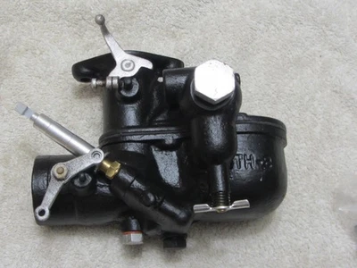 Carburador modelo A Ford Zenith 2 cuencos laterales con filtro probado finales de 1931 (SB2) Foto 1 de 4