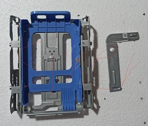 Dell 7090 7080 7000 7010 7020 PLUS MT 3.5" Caddy Cage IB5IR9N00-600 1B43GH500 - Picture 1 of 3