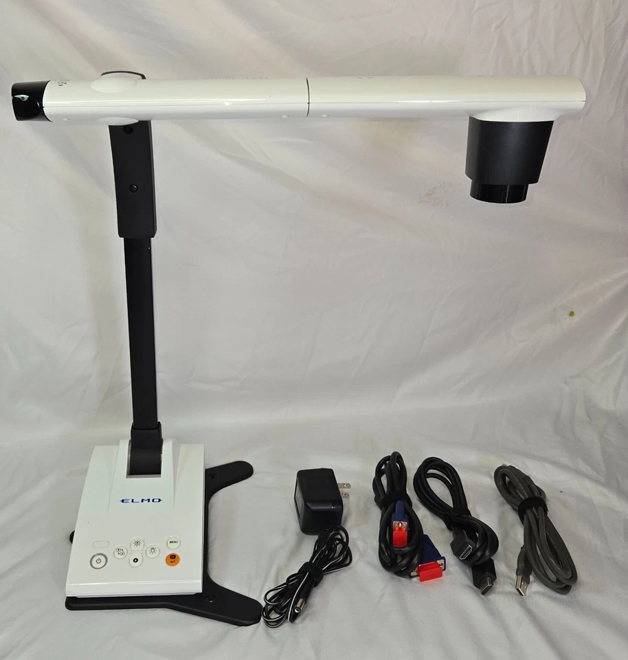 Cables HDMI Elmo TT-12i Digital Documento Presentador Cámara Alimentación Mini-USB VGA Foto 1 de 4