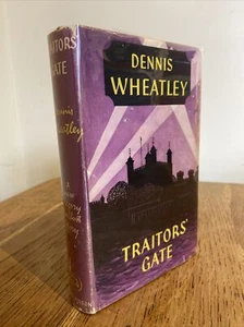 Traitors' Gate by Dennis Wheatley 1958 UK 1st/1st HB - Hutchinson - VGC - Picture 1 of 10
