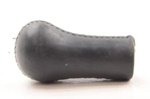 NISSAN 240SX S13 SILVIA 5 SPEED SHIFT KNOB BLACK LEATHER - Picture 1 of 12