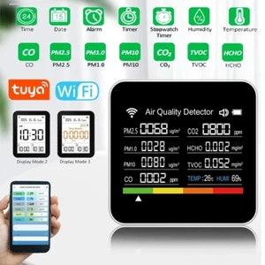 Elektronischer Melder Luftqualitätsanalyse Monitor WLAN - Bild 1 von 6