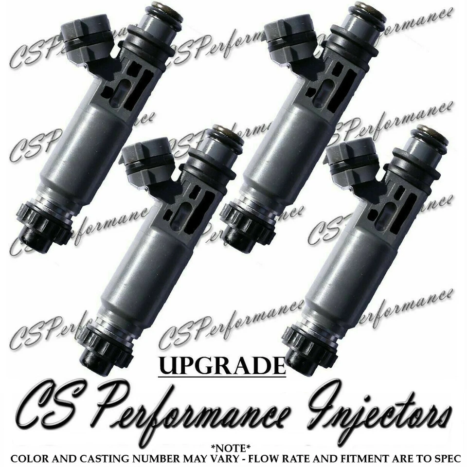#1 OEM Denso UPGRADE fuel injectors (4) set for 1995-1996 Mazda MX-3 1.6L L4  - Image 1 of 1