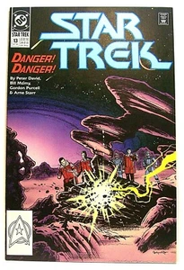 "STAR TREK" Ausgabe # 13 (Oktober 1990, DC Comics) Sci-Fi Comic Buch - Bild 1 von 1