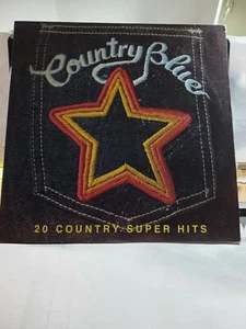Country Blue -20 Country Super Hits - Warner Special Products OP1512 VG++ R41 - Picture 1 of 2