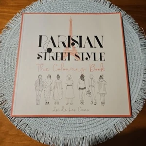 Parisian Street Style The Adult Colouring Book by Zoe De Las Cases Paperback - Picture 1 of 4