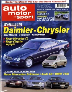 AUTO MOTOR & SPORT Heft 26 1998 - Imagen 1 de 1