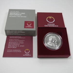 Österreich 20 Euro 2018 Silber PP Maria Theresia Weisheit und Reformen - Bild 1 von 3