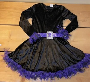 Witch Purple tulle Costume Halloween Child / Youth Size Small Spirit Halloween - Picture 1 of 3