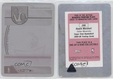 2005 Topps Total Printing Plate Magenta Backs 1/1 Rawle Marshall #286 Rookie RC
