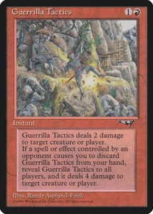 4 Guerrilla Tactics 4x x4 - NM- Alliances - SPARROW MAGIC mtg - Picture 1 of 1