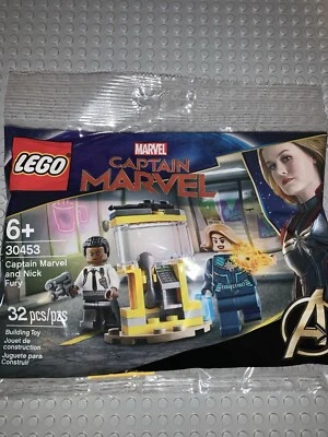 LEGO Super Heroes Captain Marvel and Nick Fury (30453) new BRAND NEW SEALED - Image 1 of 2