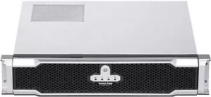 2U (Stylish Door)(Micro-ATX/ ITX) (2x5.25"+4xHDD Bay) Rackmount D15.16" Case NEW - Picture 1 of 12