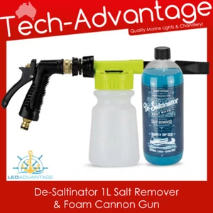 DeSaltinator 1L Boat Salt Water Remover Wash Kit (Includes Cannon Foam Gun) - Picture 1 of 6