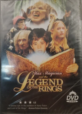 MAX MAGICIAN AND THE LEGEND OF THE RINGS (DVD, 2002)-NEW SEALED Foto 1 de 2
