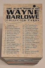 The Alien World of Wayne Barlowe Singles (1994 Comic Images) (Pick from List)