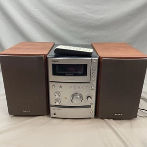 Mini impianto hi-fi Sony HCD CPX11 funzionante con altoparlanti e telecomando ottime condizioni - Foto 1 di 9