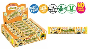 Swizzels MINIONS TROPICAL FIZZ LARGE Chew Bars VEGAN Sherbet Sour Candy Sweets - Picture 1 of 10