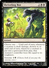 SHRIVELING ROT ~mtg NM Darksteel Rare x1