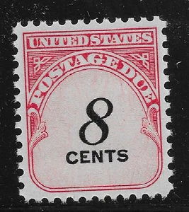 US Scott #J96, Single 1959 Postage Due 8c FVF MNH - Picture 1 of 1