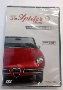 HACHETTE - Costruisci la mitica 1600 Spider Duetto Hachette - DVD ISTRUZIONI - Foto 1 di 9