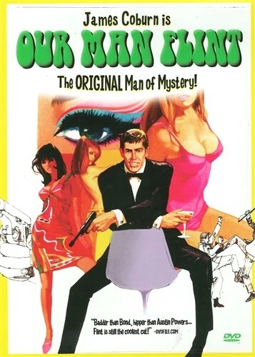 OUR MAN FLINT New Sealed DVD James Coburn Rare Out of Print OOP Foto 1 de 1