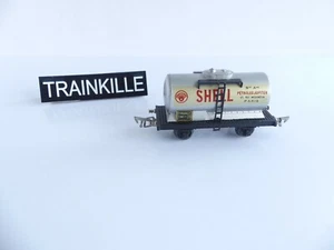 JEP HO WAGON CITERNE A ESSIEUX SHELL 3 RAIL - Picture 1 of 5