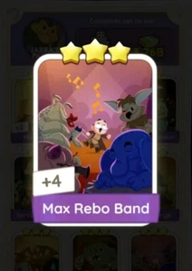 Max Rebo Band - Monopoly!!! 3⭐️ Star Wars Album - Picture 1 of 1
