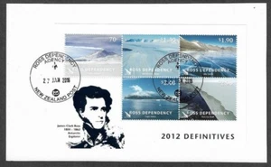 ROSS DEPENDENCY ROSS DEFINITIVES MIN SHEET USED ON CARD 2012 - Picture 1 of 1