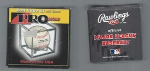 RAWLINGS OFFIZIELLER MAJOR LEAGUE BASEBALL FABRIKVERSIEGELT UND PRO FORM BALL WÜRFEL - Bild 1 von 3