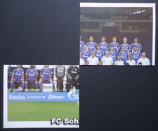 Panini sticker 412 413 football BL 2008/09 team FC Schalke 04