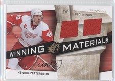 2008-09 SPx Winning Materials Spectrum /99 Henrik Zetterberg #WM-HZ