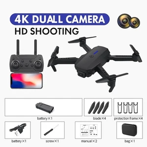 4K HD Dual Kamera Drohne leicht zu fliegen, WiFi Tasche faltbar Quadrocopter US VERKÄUFER - Bild 1 von 12