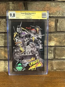 TMNT #3 9.8 CGC Ronin Remarque And Special Pizza Sig By Smunchy - Picture 1 of 4