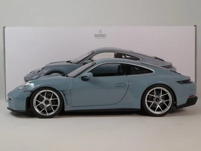 Norev Porsche 911 (992) S/T blu meissen 2023 1/12 127550 - Immagine 1 di 3