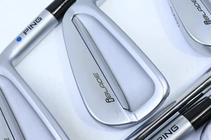 Ping iBlade Irons / 4-PW / Blue Dot / Regular Flex Dynamic Gold 105 R300 Shafts - Picture 1 of 7