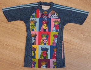 2008/09 Stade Francais Paris Rugby Shirt Jersey Small Size *Fair* - Picture 1 of 10