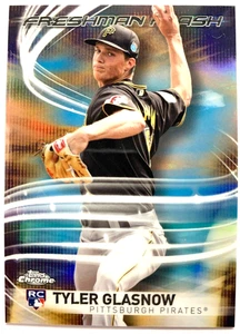 TYLER GLASNOW FRESHM FLASH ROOKIE • 2017 Topps Chrome #FF-12 • SHARP DODGERS RC! - Picture 1 of 7
