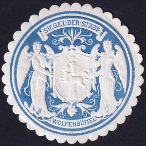 „Siegel der Stadt Wolfenbüttel“ Siegelmarke - Bild 1 von 1