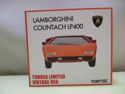 TOMY TEC Tomica Limited Vintage Neo LV-N 1/64 Lamborghini Countach LP400 Naranja Foto 1 de 3