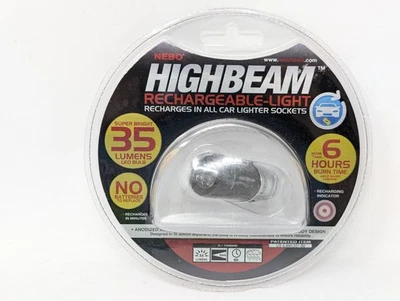 Nebo Highbeam Rechargeable-Light NE90090 Recharges in Car Lighter Socket - Image 1 of 3