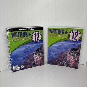 BJU Writing & Grammar 12 Set, 3rd ed, Work Text, Teacher Ed- Good - Picture 1 of 19