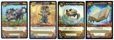 WOW World of Warcraft TCG Loot Cards Nightsaber Cub Landro's Lichling Fish Book