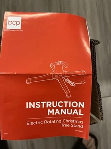 Rotating Christmas Tree Stand, Holds up to 7.5FT Tree, 80lbs, 1.25in - 7/8 Pole - Picture 1 of 6