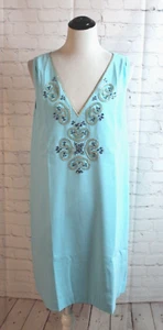 NWT ~ Lilly Pulitzer Penelope Shift Dress Blue Ibiza Sleeveless ~ Sz 16 #006229 - Picture 1 of 5